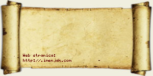 Desanka Sebić vizit kartica